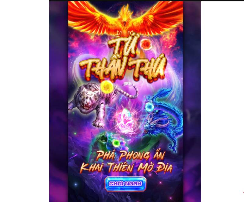 Slot Game Tứ Thần Thú – Phiêu Lưu Cùng Tứ Đại Linh Thú Huyền Thoại 1 Slot Game Tứ Thần Thú – Phiêu Lưu Cùng Tứ Đại Linh Thú Huyền Thoại